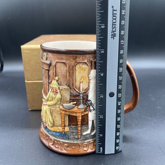 Royal Doulton 1974 Christmas Carol Tankard Marley Ghost Beswick Limited Edition - Picture 14 of 16